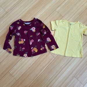 Set of two 18 month shirts